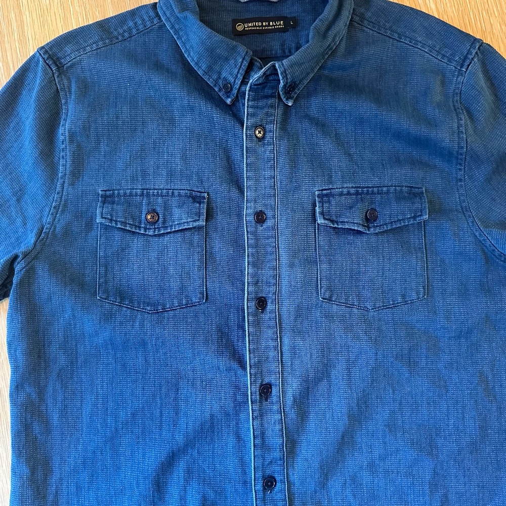 United By Blue Men's Denim Shirt